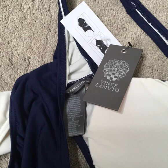 Vince Camuto one shoulder swimsuit - Picture 8 of 9